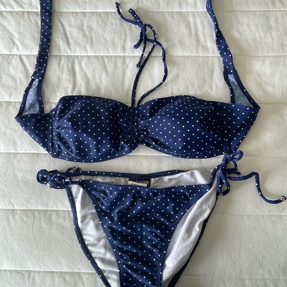 Ingear Other - Medium Bikini Blue/White Polka Dot by Ingear
